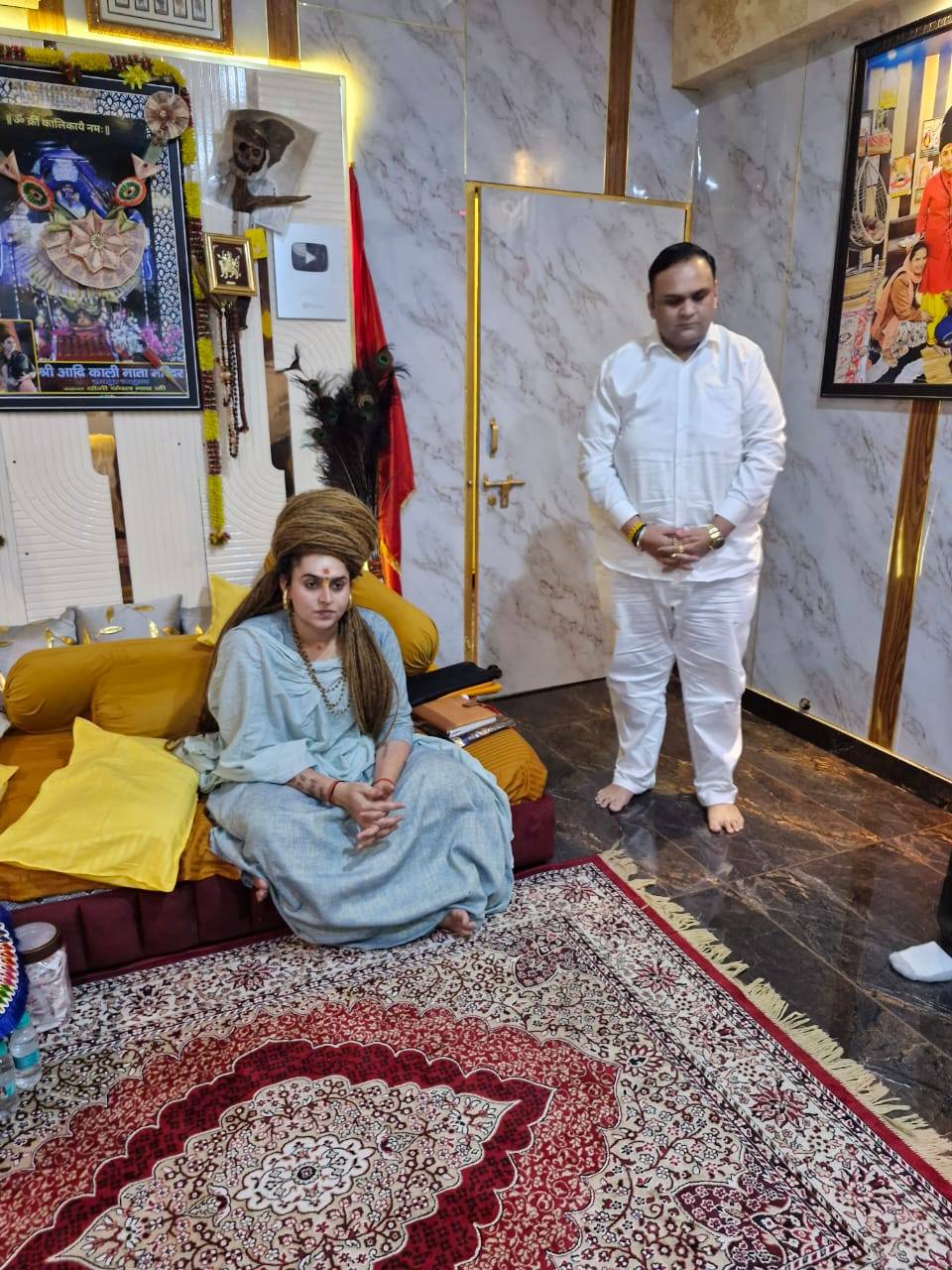 તા.૦૨-૦૭-૨૦૨૫ ના રોજ હરિયાણા પ્રદેશનું ગામ રાયપુર જતન, તહસીલ ઘરંડા, જિલ્લો કરનાલ છે, માં કાલીનું મંદિર છે ત્યાં અઘોરી બાબા ચંચલનાથ માતાજીનો આશ્રમ છે, ત્યાં જઈને તેમના આશીર્વાદ લીધા.